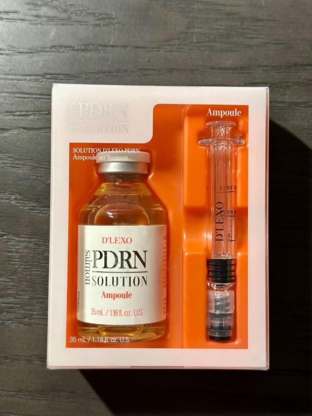 DERMALINE D'LEXO Salmon PDRN Ampoule 35 Ml / 1.18 Fl.oz Brand New Sealed - Picture 2 of 6